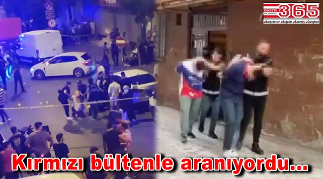 Bahçelievler'deki kalaşnikoflu cinayetin zanlısı 