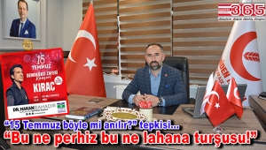 Başkan Türk’ten Bahçelievler Belediyesi’ne sert ’15 Temmuz’ tepkisi!