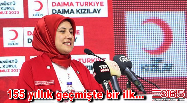 Kızılay'ın ilk kadın başkanı Prof. Dr. Fatma Meriç Yılmaz oldu