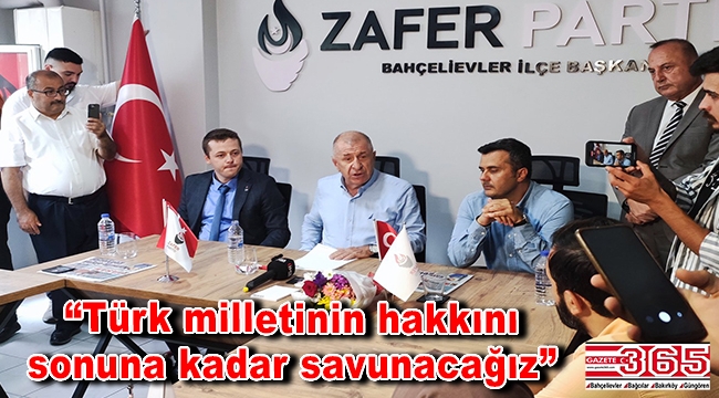 Zafer Partisi Bahçelievler İlçe Başkanlığı açıldı