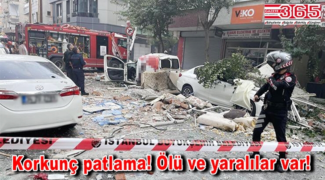 Bahçelievler'de bir binada patlama: 3 ölü, 3 yaralı