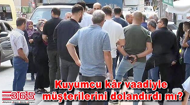 Bahçelievler’de kuyumcu vurgunu iddiası! Kuyumcu milyonlarla sırra kadem mi bastı?