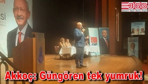 CHP Güngören İlçe Başkanlığı'na tekrar Temel Akkoç seçildi 