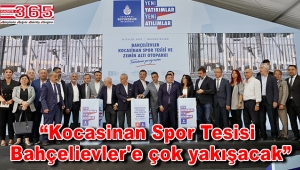 Kocasinan Spor Tesisi ve Zemin Altı Otoparkı Tanıtım Programı düzenlendi