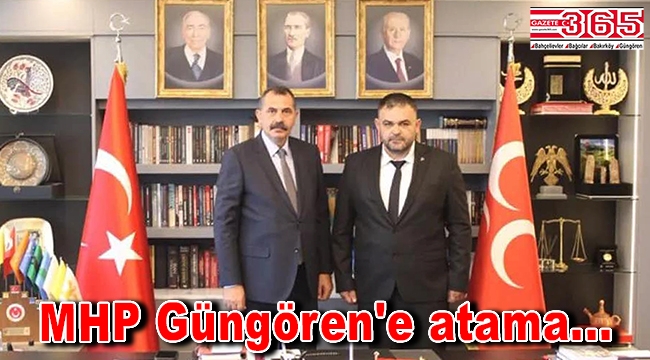 MHP Güngören İlçe Başkanlığı'na Kemal Uysal atandı