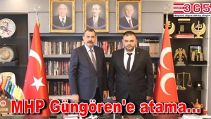 MHP Güngören İlçe Başkanlığı'na Kemal Uysal atandı