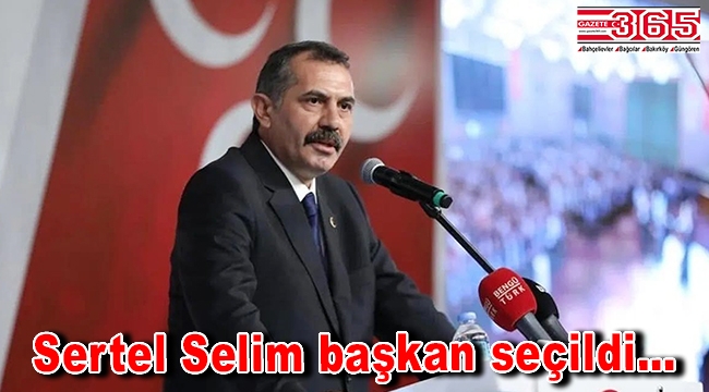 MHP İstanbul İl Başkanlığı'na Sertel Selim seçildi