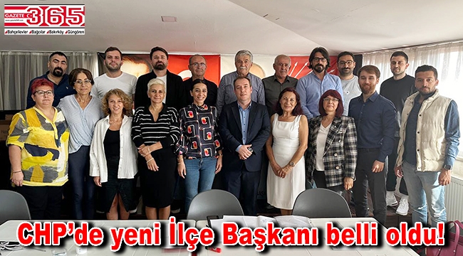 CHP Bahçelievler İlçe Başkanı Av. Danış Akpolat oldu