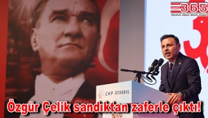 CHP İstanbul İl Başkanlığı'na Özgür Çelik seçildi