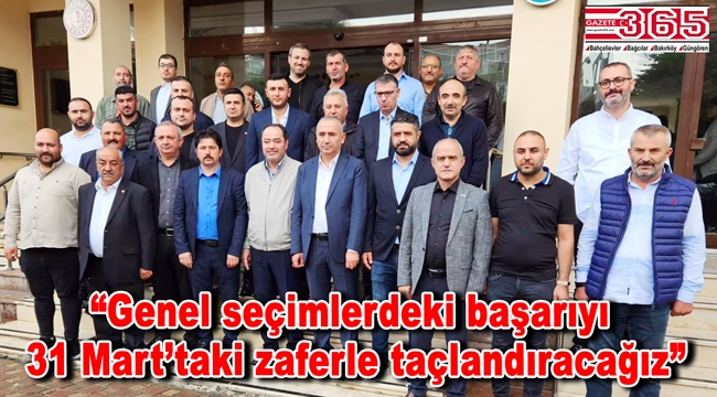 MHP Bahçelievler Teşkilatı yerel seçimler için kolları sıvadı