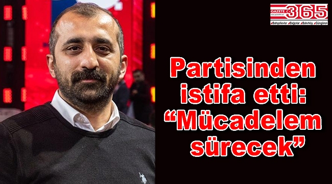 CHP'li Ufuk Emre Bektaş partisinden istifa etti!