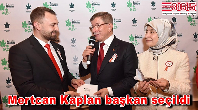 Gelecek Partisi Bağcılar İlçe Başkanlığı'na Mertcan Kaplan seçildi