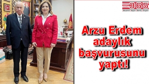 MHP'li Arzu Erdem belediye başkan aday adaylığı başvurusunu yaptı