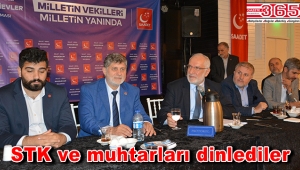 Saadet Partili Milletvekili Karaman Bahçelievler'de STK ve muhtarlarla buluştu