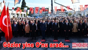 Ulu Önder Gazi Mustafa Kemal Atatürk törenlerle anıldı