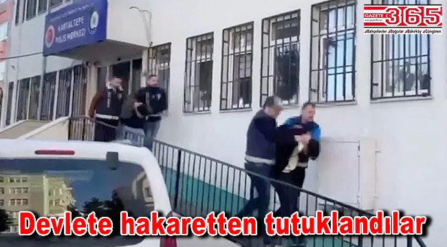 Bakırköy'de sokak röportajında devlete hakaret eden iki şüpheli tutuklandı