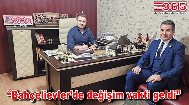 CHP Bahçelievler Belediye Başkan A. Adayı Av. Murat Yıldırım'dan Gazete 365'e ziyaret…