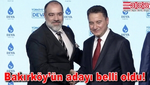 DEVA Partisi Bakırköy Belediye Başkan Adayı Gökhan Yılmazer oldu!