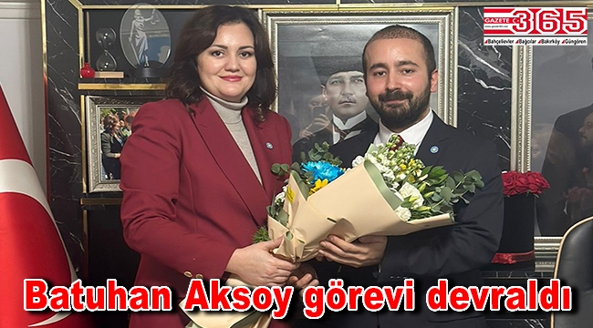 İYİ Parti Güngören İlçe Başkanlığı görevine Batuhan Aksoy getirildi