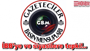 Gazeteciler ve Basın Mensupları Derneği'nden İBB yönetimine ve siyasilere tepki…