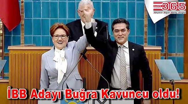 İYİ Parti'nin İstanbul Adayı Buğra Kavuncu oldu!