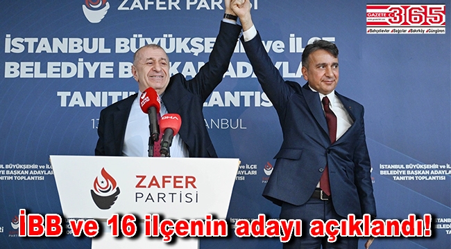 Zafer Partisi'nin İBB Adayı Azmi Karamahmutoğlu oldu! Bahçelievler ve Bakırköy….