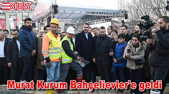 AK Parti İBB Adayı Murat Kurum Bahçelievler'de cemevi temel atma törenine katıldı