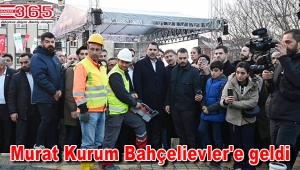 AK Parti İBB Adayı Murat Kurum Bahçelievler'de cemevi temel atma törenine katıldı