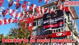 CHP Bakırköy'de belediye meclis üyeliği için 'ön seçim' sonuçlandı!
