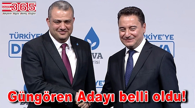 DEVA Partisi'nin Güngören Belediye Başkan Adayı Erdem Işıklar oldu