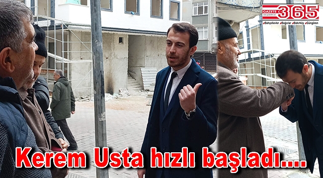 Memleket Partisi Bahçelievler Adayı Kerem Usta esnaf ve vatandaşla buluşuyor