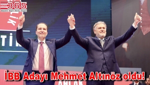 Yeniden Refah Partisi'nin İBB Adayı Mehmet Altınöz oldu