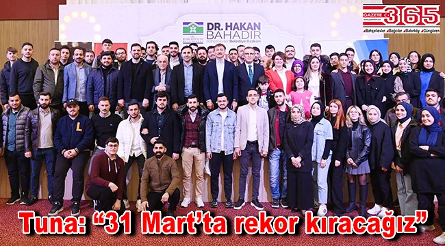 AK Parti Bahçelievler Teşkilatı geleneksel iftar yemeğinde buluştu