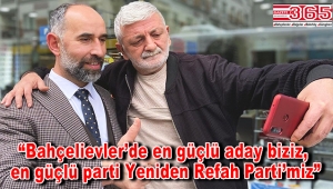 Yeniden Refah Partisi Bahçelievler Adayı Metin Türk iddialı konuştu