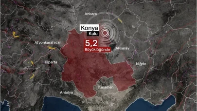 Konya’da 5.2 şiddetindeki deprem korkuttu