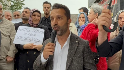Bahçelievler’de kentsel dönüşüm mağduru vatandaşlar tepkili…