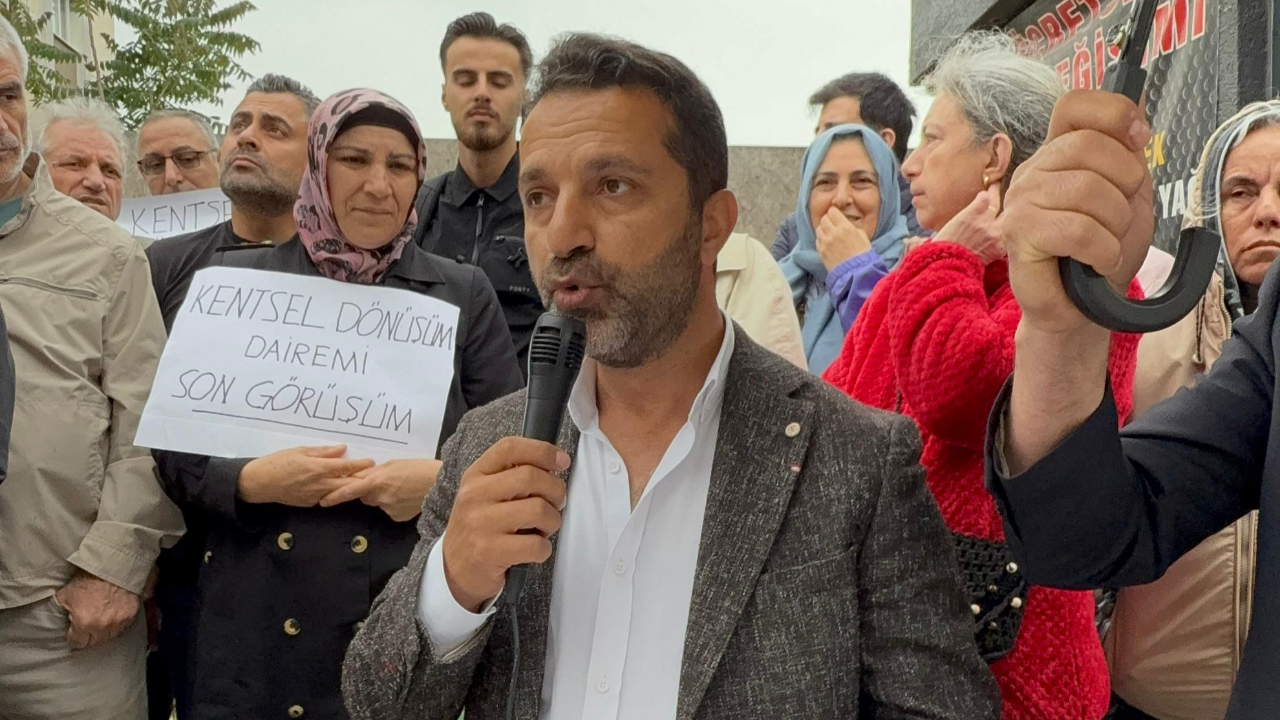 Bahçelievler’de kentsel dönüşüm mağduru vatandaşlar tepkili…
