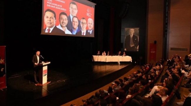 CHP Bahçelievler'in toplantısına yoğun ilgi