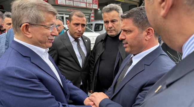 Gelecek Partisi lideri Davutoğlu, Bahçelievler'de