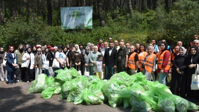 Aydos Ormanı’nda “Çevre Haftası” temizliği