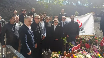 Alperen Ocakları’ndan Ahmet Minguzzi’nin mezarına ziyaret
