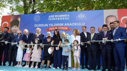 Bahçelievler’de Dursun Yıldırım Anaokulu açıldı