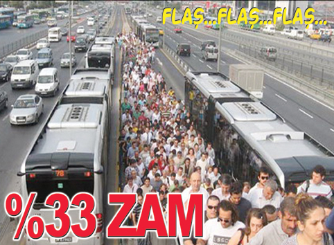 Metrobüs 2 lira oldu