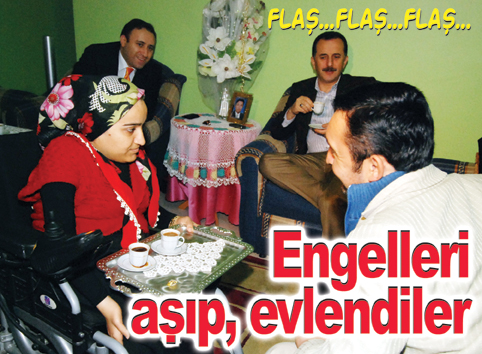 Tekerlekli sandalyedeki mutluluk