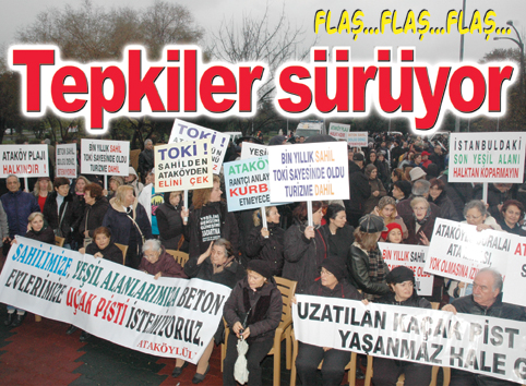 Ataköy'de TOKİ satışına &amp;#8220;hayır&amp;#8221;