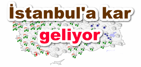 7 Metrelik dalgalar, 110 kilometre hızındaki fırtınayla birlikte kar geliyor