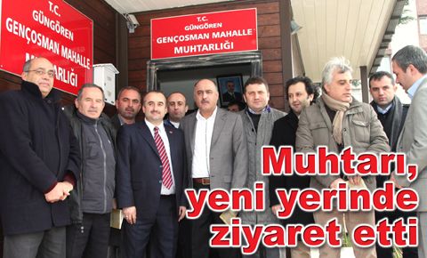 Başkan Karaman, ziyaretlerini sürdürüyor