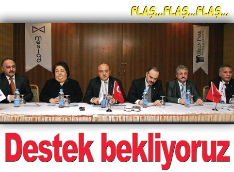 Projelerimizi hayata geçirmek istiyoruz