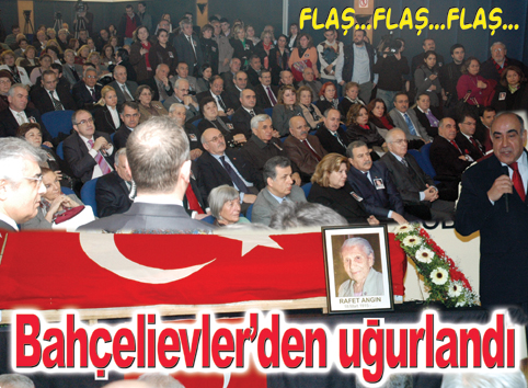'Çalıkuşu' Refet Angın'ın cenaze törenine eğitim camiası akın etti