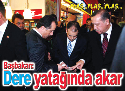 Dere yatağı üzerine yapılan Alış-Veriş Merkezi'ni açtı&#8230;